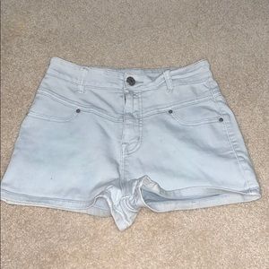 light blue BDG shorts